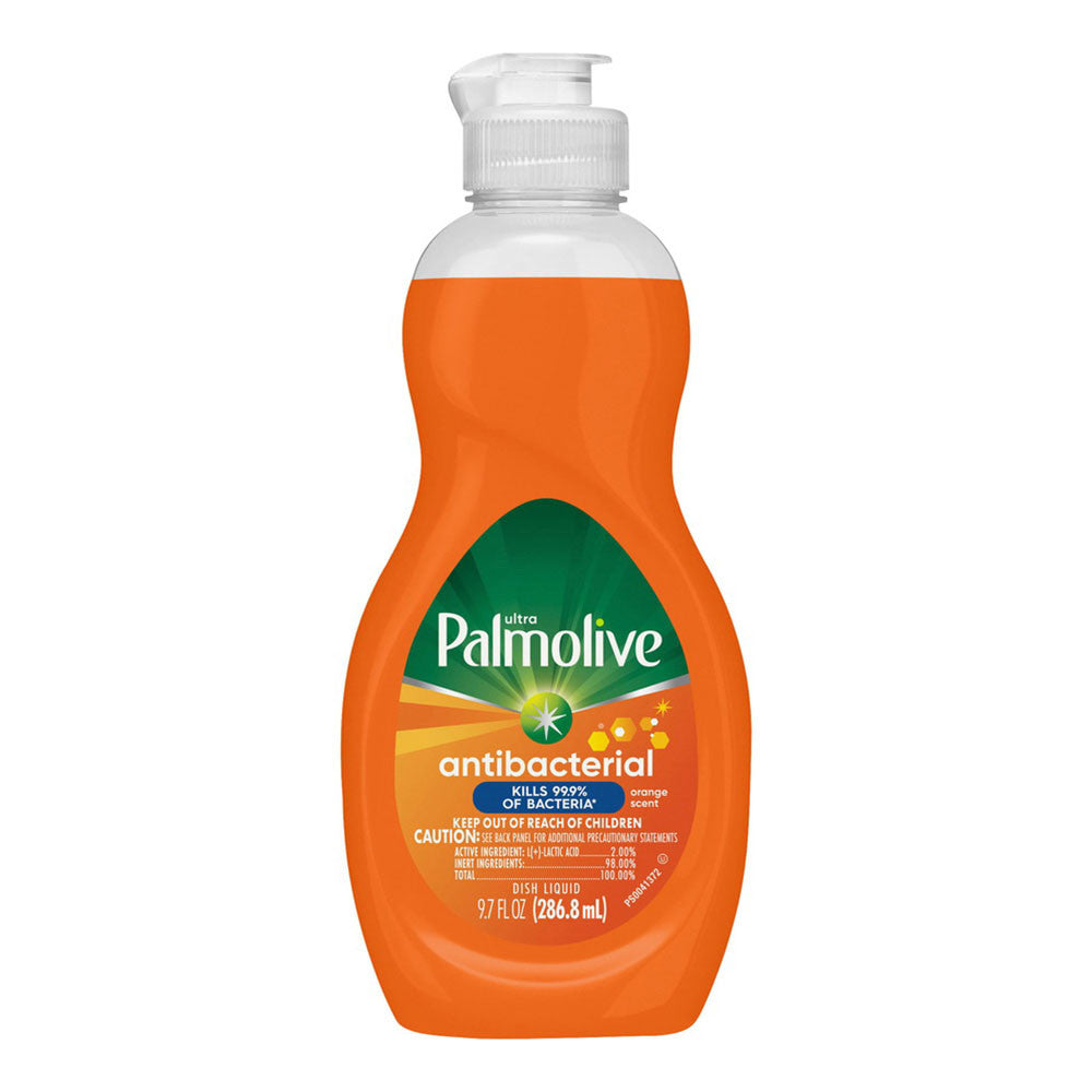Palmolive Antibacterial Ultra Liquid Dish Soap, Orange, 9.7 Oz